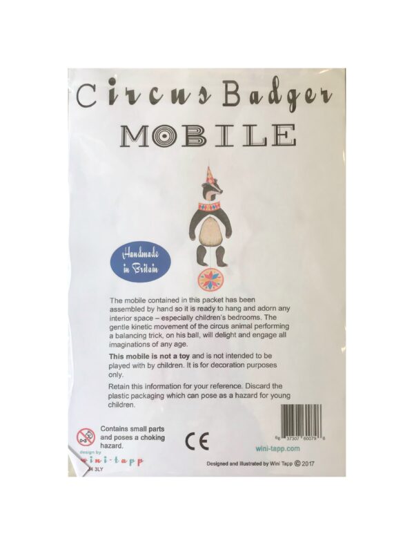 Mobile “Circus Badger” - Image 2