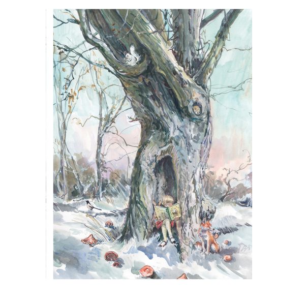 PRINT “Magic reading Tree with Fox”