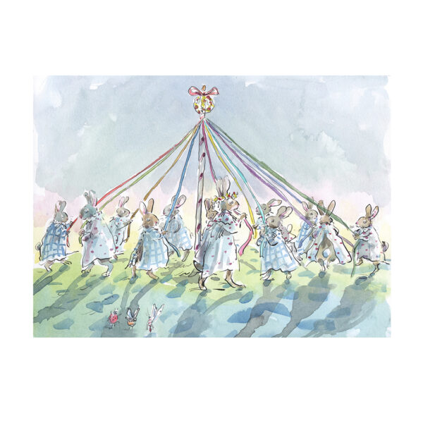 Print “Maypole Bunnies”