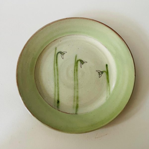 Butter Plate “Snowdrops”