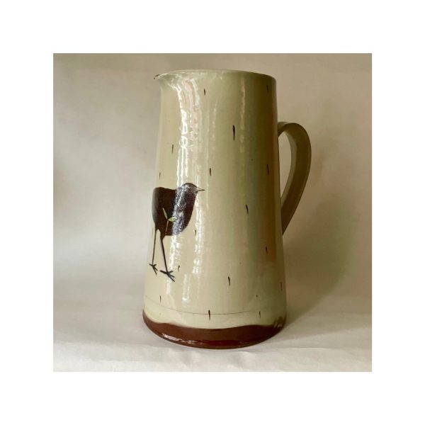 Large Jug “Blackbird + Seedlings”