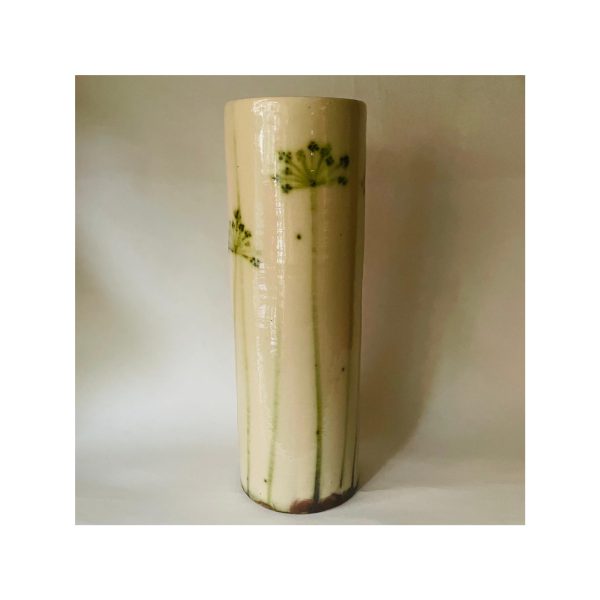 Tall Vase “Cow Parsley”