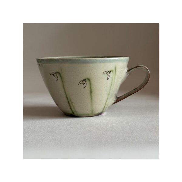 Tea Cup “Snowdrops”