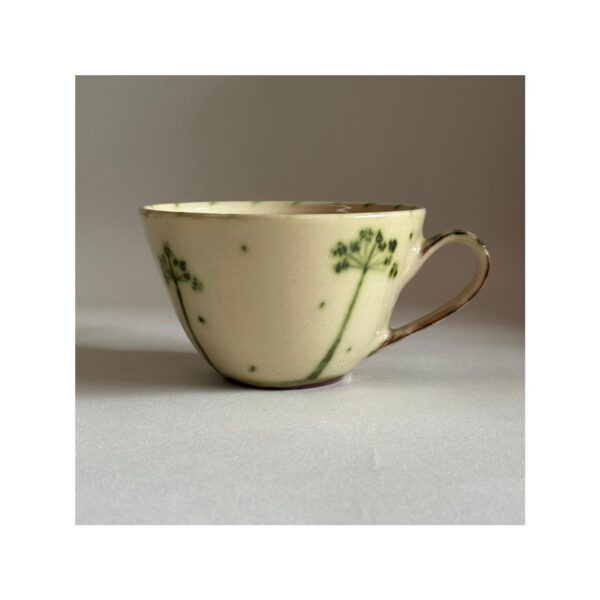 Tea Cup “Cow Parsley”