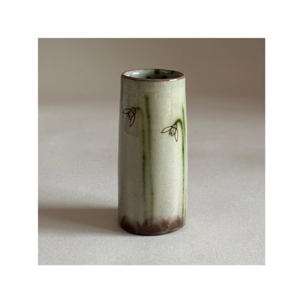 Small Vase “Snowdrops” (cylinder)