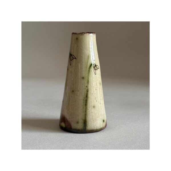 Small Vase “Snowdrops” (conical)