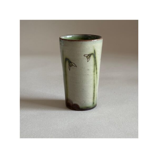 Small Vase “Snowdrops” (fluted)