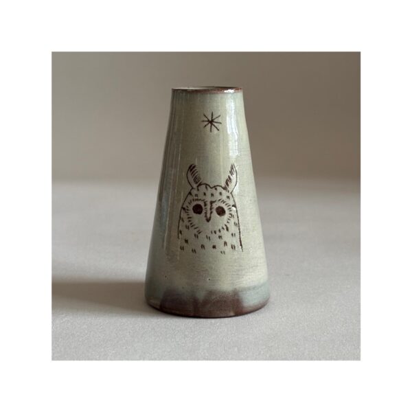 Small Vase “Grey Owl”