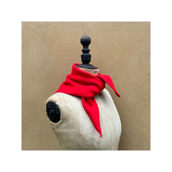 Neckerchief in Lambswool “Poppy” - Image 2