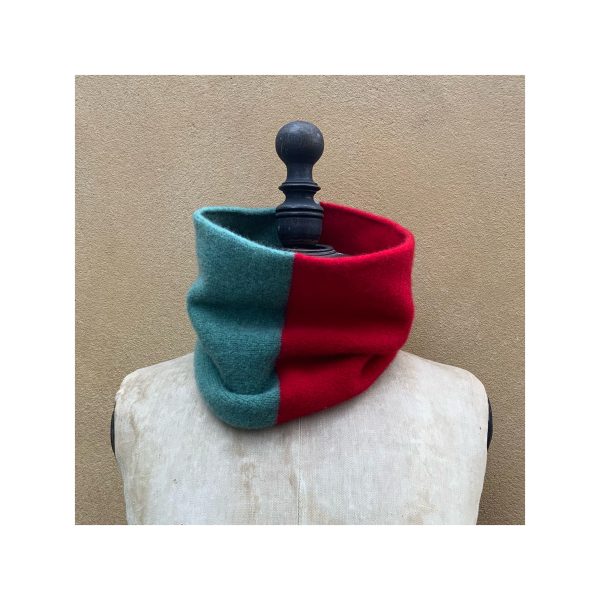 Merino Lambswool Snood “Poppy + Strath” - Image 2