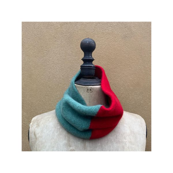 Merino Lambswool Snood “Poppy + Strath”