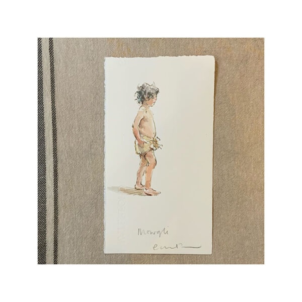 Original Watercolour Jungle Book “Mowgli”