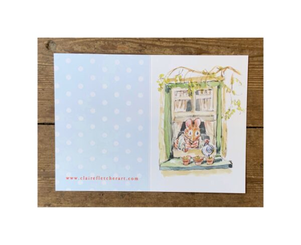 PRE-ORDER NEW Greeting Card Pack “Hill Top Mouse House” - Image 6