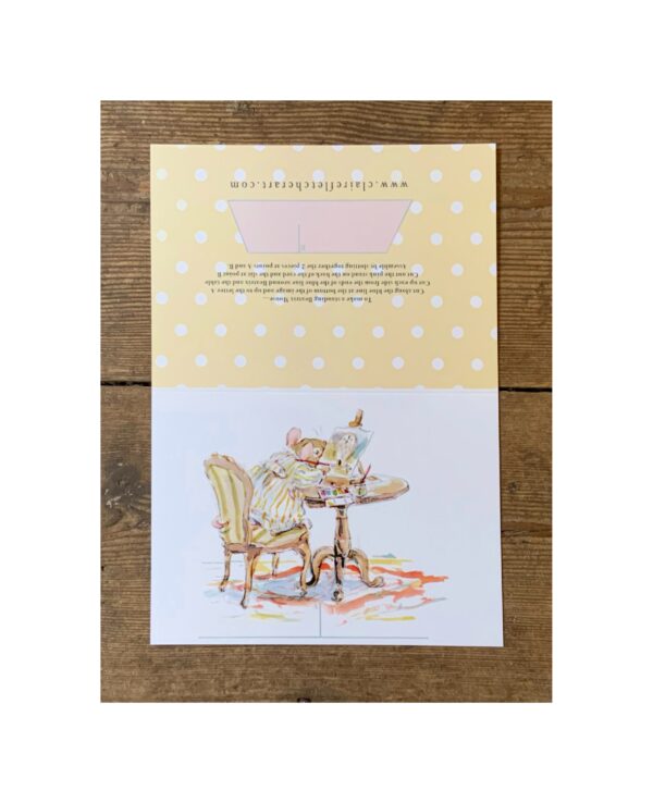 PRE-ORDER NEW Greeting Card Pack “Hill Top Mouse House” - Image 3