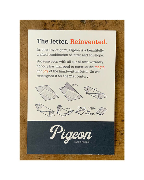 Pencil Pigeons  “Write. fold. send” by Pigeon Posted - Image 2