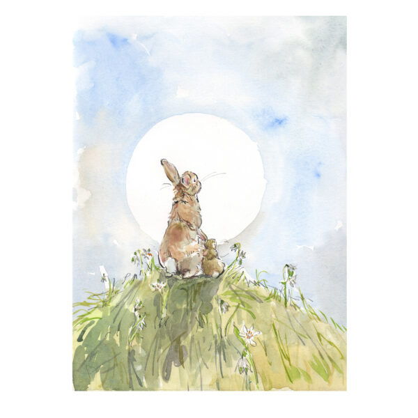 PRE-ORDER Print “Moonlight Bunnies”