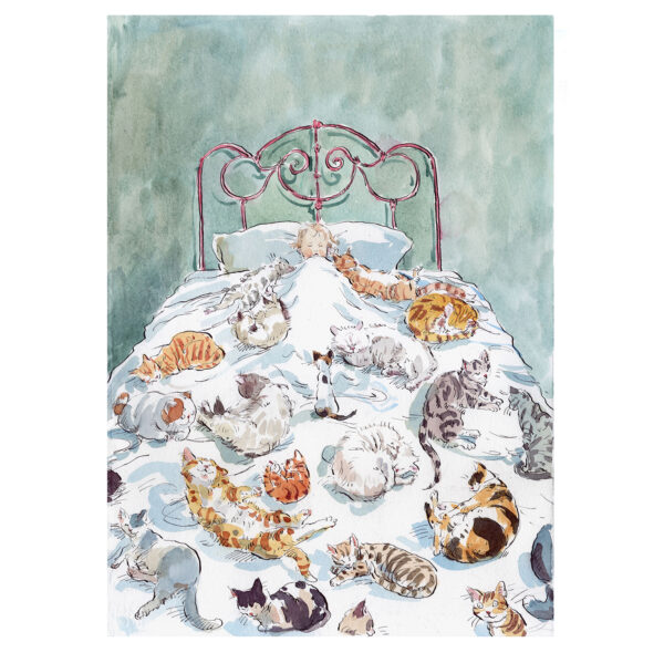 PRE-ORDER Print “Bed of Cats”