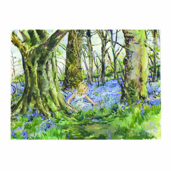 PRE-ORDER Print “Girl amongst the Bluebells”